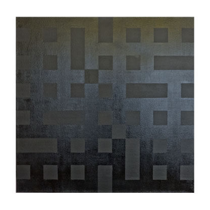 Philip Bradshaw, Crossword paintings, CW443 (BLACK), 2013